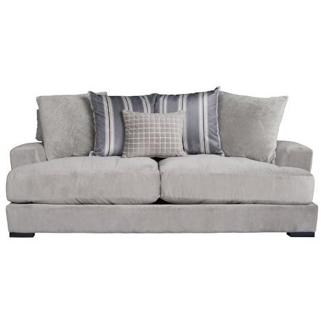 Jonathan Louis Carlin Sofa with Loose Back Pillows Fashion Furniture